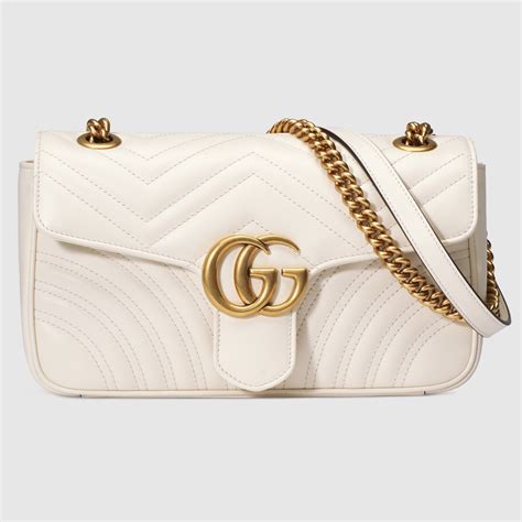 borsa gucci bianca neraoriginale|Gucci handbags.